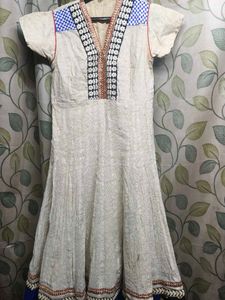 Embroidered Anarkali Dress Set