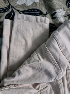 Beige Colour Women Jeans