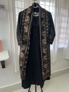 Elegant Black 3 Piece Kurti set