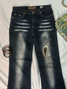 Vintage Embroidery Jeans