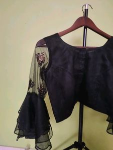 Designer Kundan Work Blouse/New With Tag