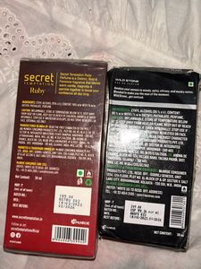 Wild Stone Forest Spice &amp; Secret Temptations Rubbe
