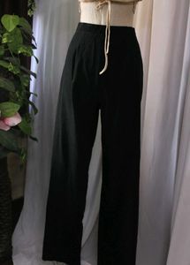 Vintage Black Straight Leg Pants