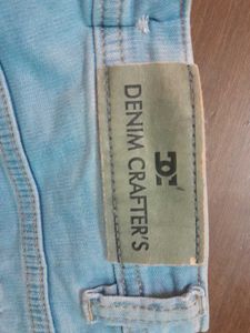 Button Bell Bottom Jeans Original Denim Crafters