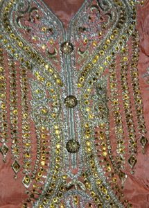 Kurta peach color