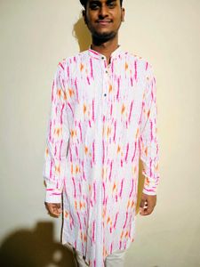 Tie-Dye Print Kurta New Wdt Tag