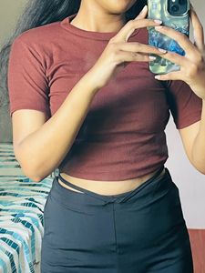 Brown Tee