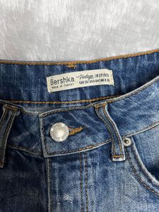 Bershka Ripped Shorts