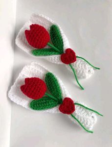 Crochet Tulip Decor