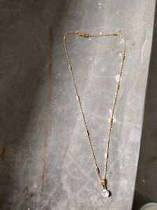 Gold  Plated Chain Necklace