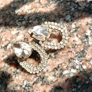 Sparkling Rhinestone Earrings