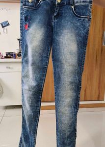 Y2k Washed Skinny Fit Jeans