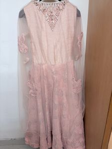 Elegant Pink Ethnic Gown