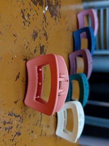 Assorted Hair Claw Clips - Set of 6