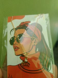 Korean Crown Pendant Necklace