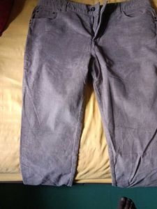 Gray Corduroy Pants