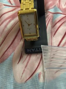 Titan Gold-Tone Watch