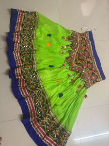 Garba Green Chaniya Choli | Navratri