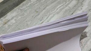 A4 paper sheets