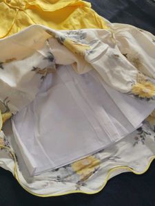 NEW Top And Skirt Yellow