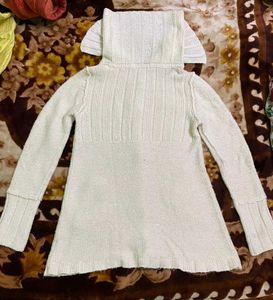 kurta woolen coat style with buttons