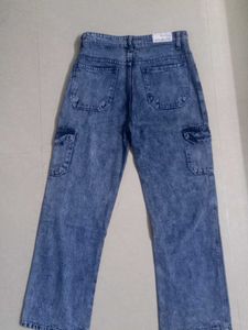 Cargo Blue Wash Jeans