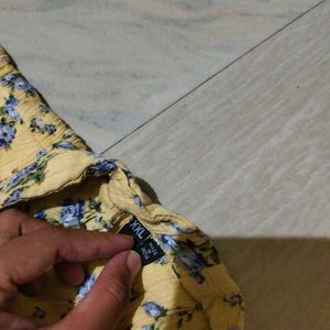 🌼 Elegant Yellow Floral Maxi Dress 🌼