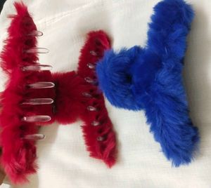 Colorful Fluffy Hair Clip &amp; Accessory Set