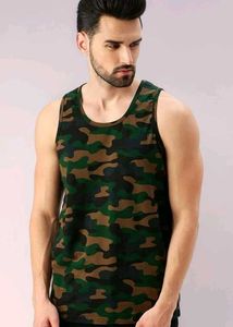 Camouflage Gym Vest