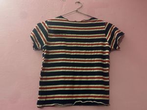 Striped Short Sleeve Tee