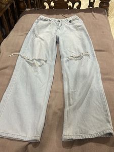Ribbed Jeans In Very Good Condition