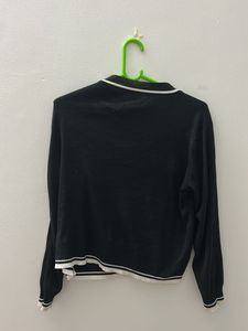 Black &amp; White Cardigan