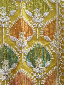 Embroidered Yellow Top