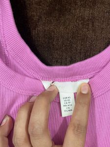 Ribbed Tank Top - Pink