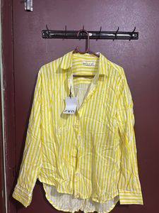 Striped Yellow Shirt