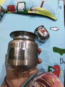 Steel Containers (Set of 2) New