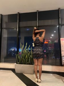 BLUE MINI DRESS