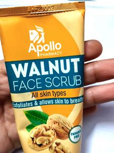 Apollo Walnut Face Scrub