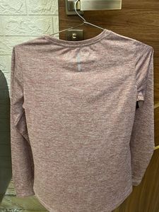 Pink Long Sleeve Top