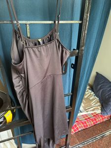 Sleek Black Mini Dress