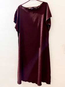 Elegant Dark Brown  Dress