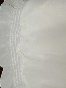 Ivory Tie-Neck Blouse