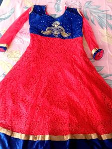 New 🆕 Pinkish Red Frocksuit