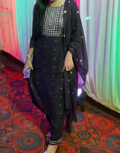 Kurta pant dupatta set