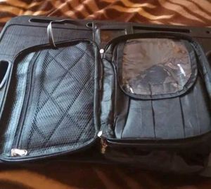 Makeup Bag Double Side open