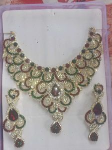 Statement Necklace &amp; Earring Set