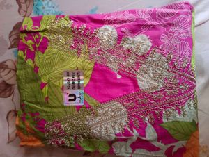 Embroidered Yellow Kurti