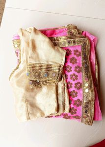Party Wear Saree With Blouse