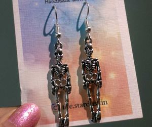 Skeleton Earrings