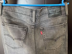 Levis Slim Fit Gray Denim Jeans
